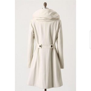 Anthropologie Runway Lapel Coat